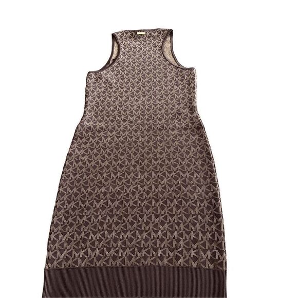MICHAEL KORS Logo Jacquard Tank Dress - Picture 3 of 7